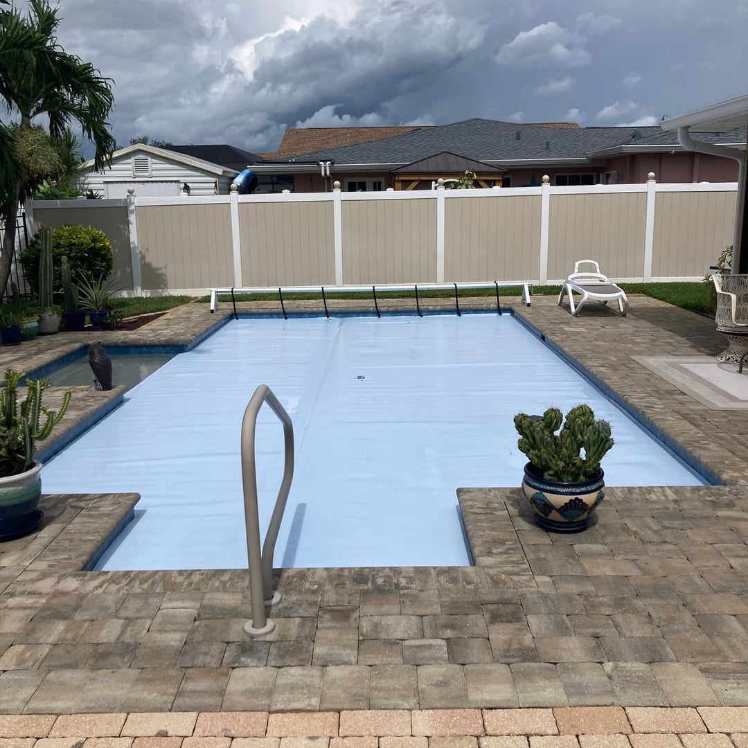 CoolGuard™ GeoBubble™ Solar Pool Cover Reflective Cooling for Hot Climates