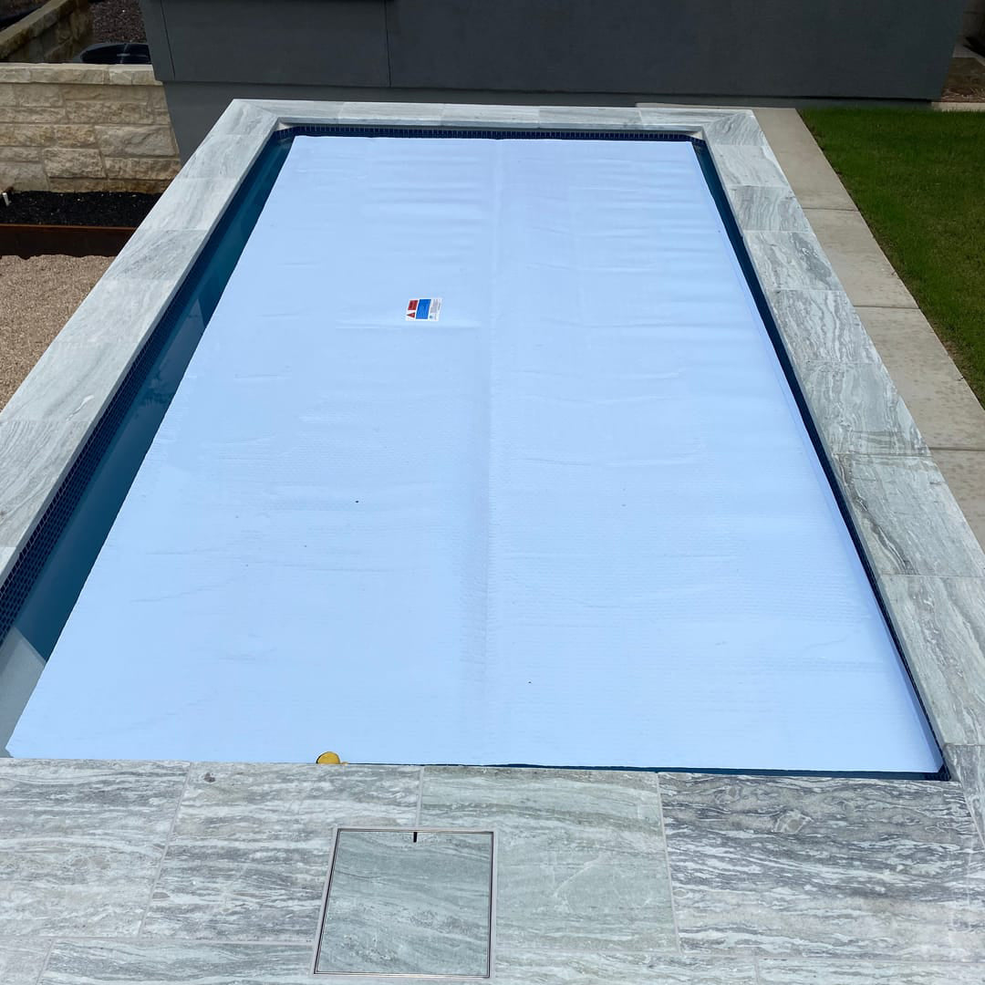 CoolGuard™ GeoBubble™ Solar Pool Cover Reflective Cooling for Hot Climates