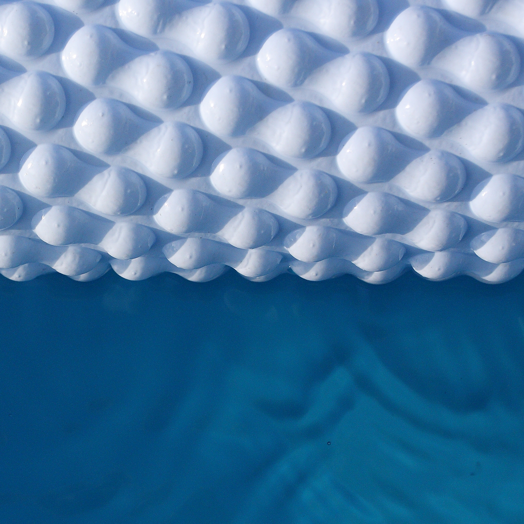 CoolGuard™ GeoBubble™ Solar Pool Cover Reflective Cooling for Hot Climates