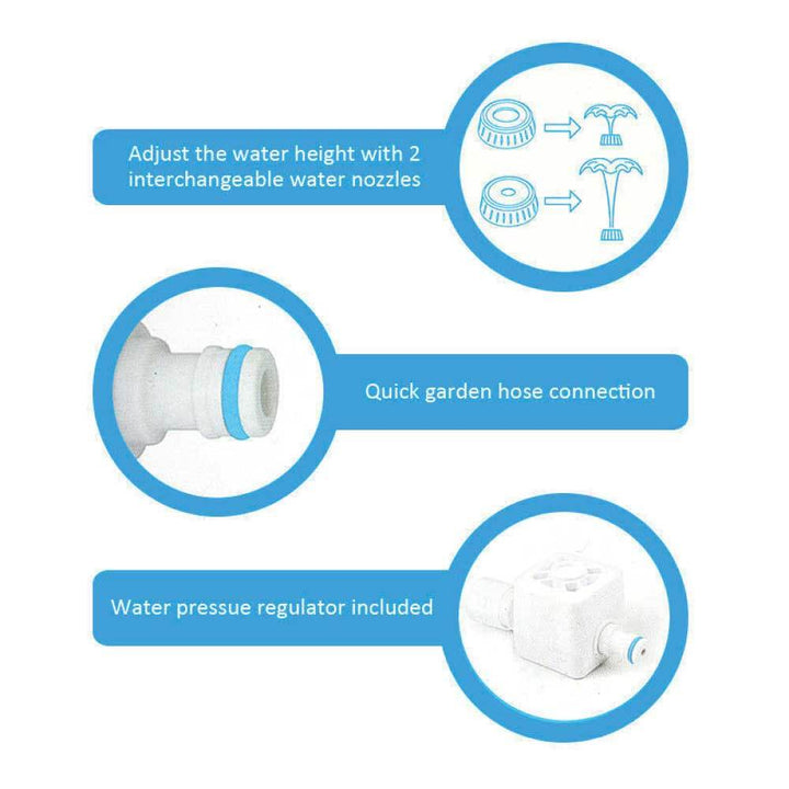 Dog Outdoor Water Fountain | Splash Paws™