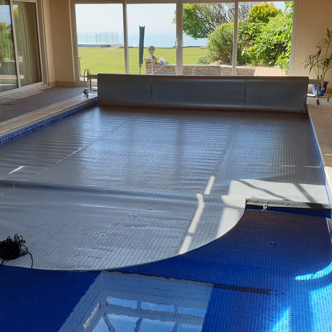 RaeGuard™ GeoBubble™ Solar Pool Cover — Advanced Heat Reflection & Energy Efficiency