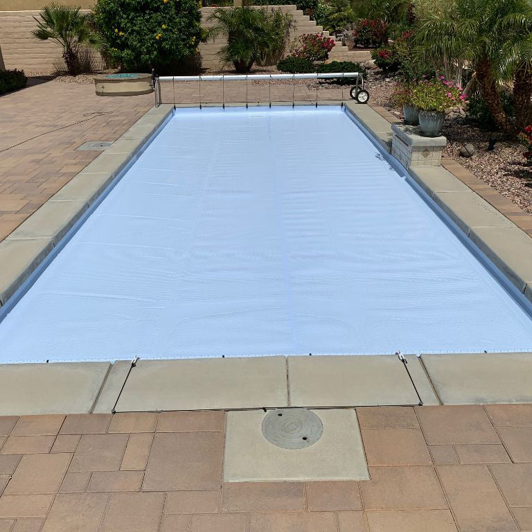 CoolGuard™ GeoBubble™ Solar Pool Cover Reflective Cooling for Hot Climates