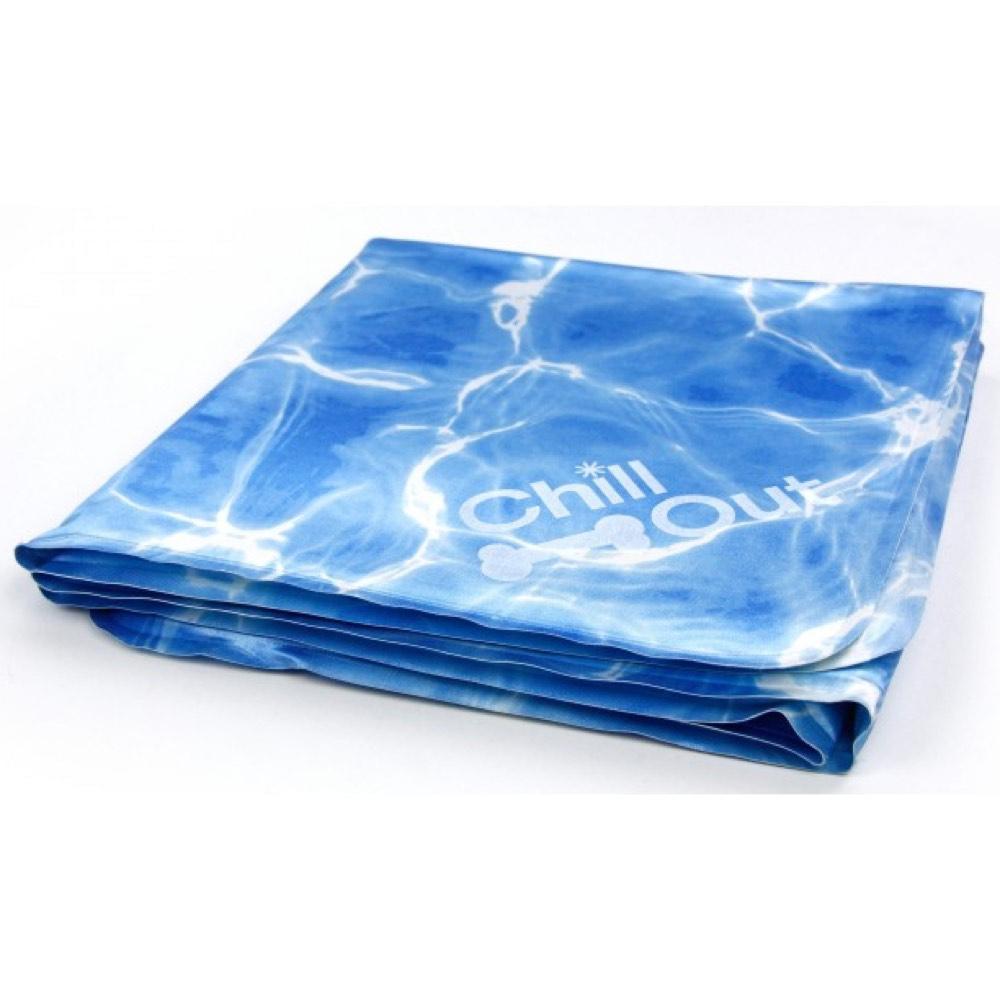 Chill Paws™ Self-Cooling Dog Mat-A Cool Retreat for Poolside Pets