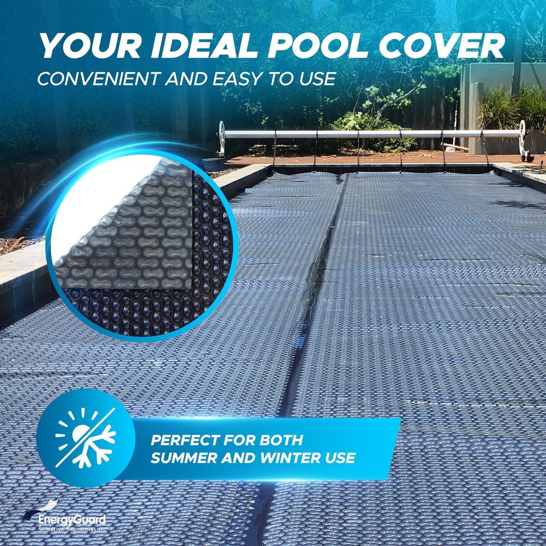 EnergyGuard™ GeoBubble™ Solar Pool Cover — Heat Retention & Energy Savings