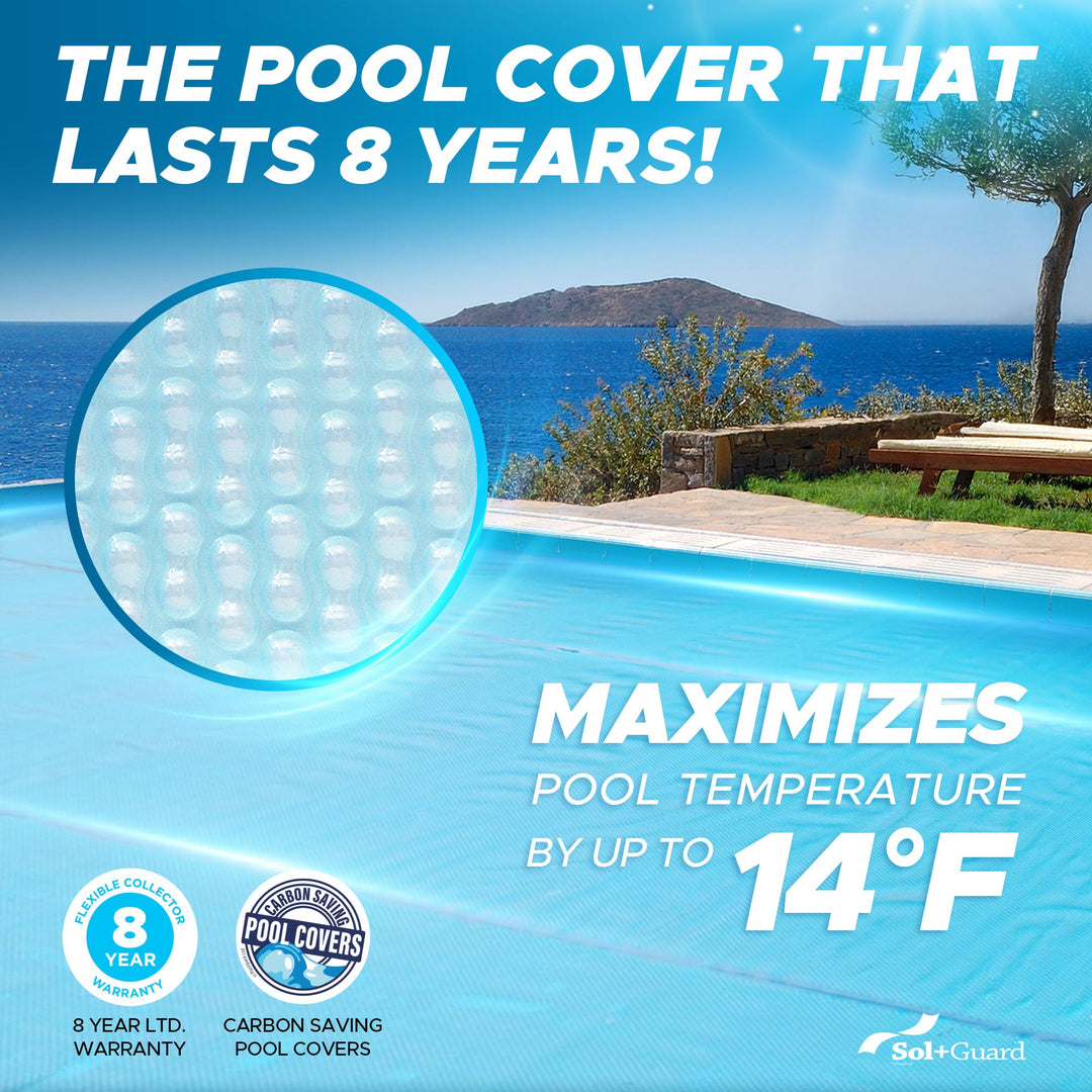 Sol+Guard™ GeoBubble™ Solar Pool Cover: Maximum Heat Gain & Water Clarity