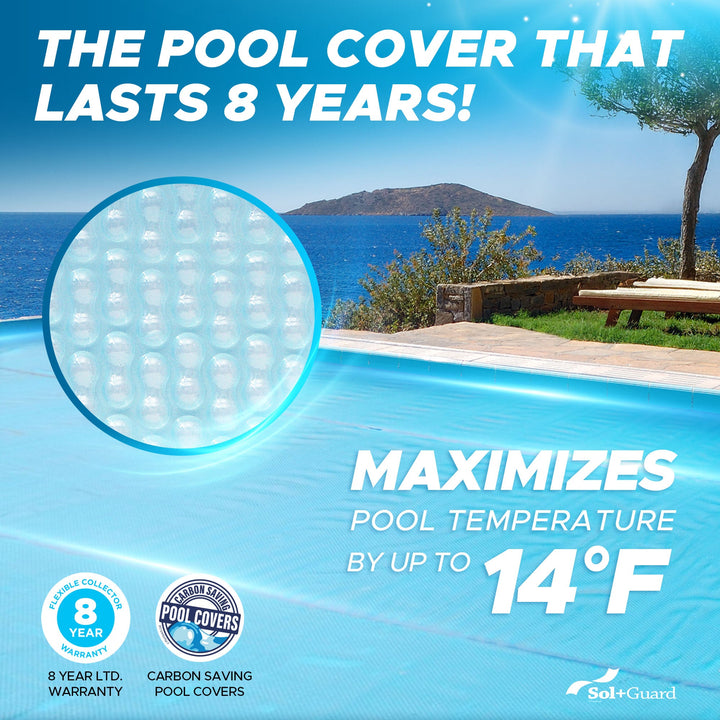 Sol+Guard™ GeoBubble™ Solar Pool Cover: Maximum Heat Gain & Water Clarity
