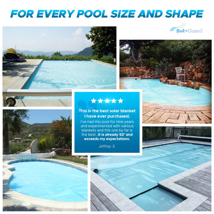 Sol+Guard™ GeoBubble™ Solar Pool Cover: Maximum Heat Gain & Water Clarity